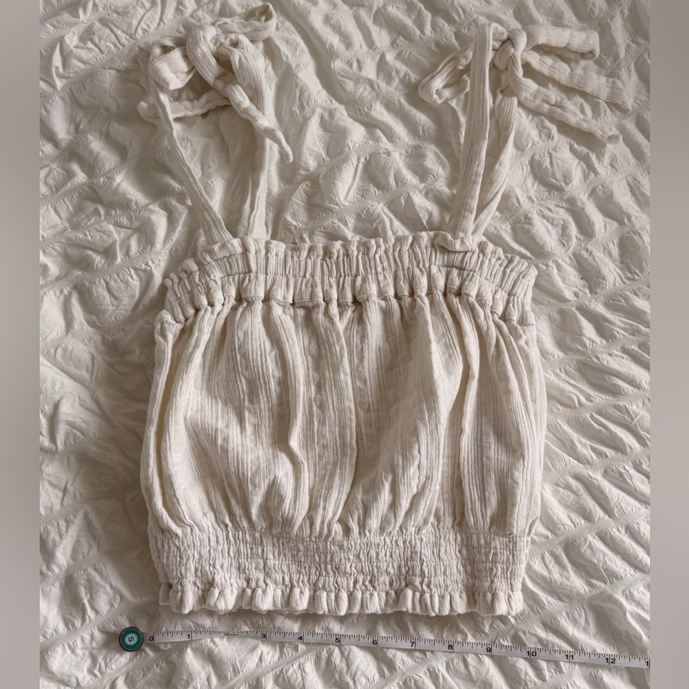 Rip curl Cream Gauze Crop Top